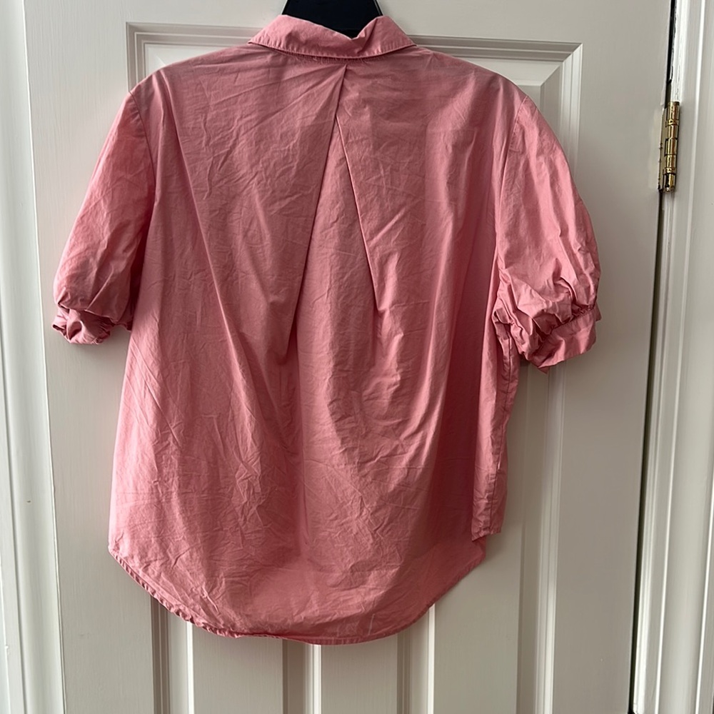 Pink Button-Up Blouse - Picture 3 of 3